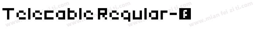 Telecable Regular字体转换